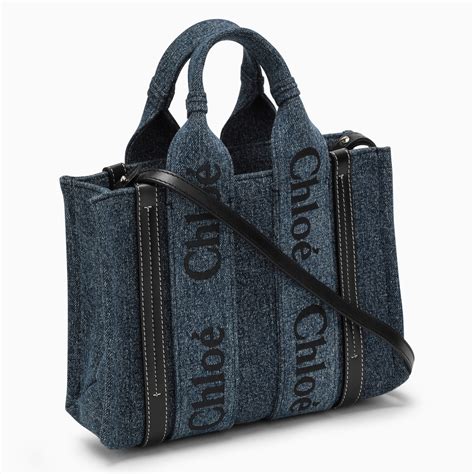 denim chloe bag